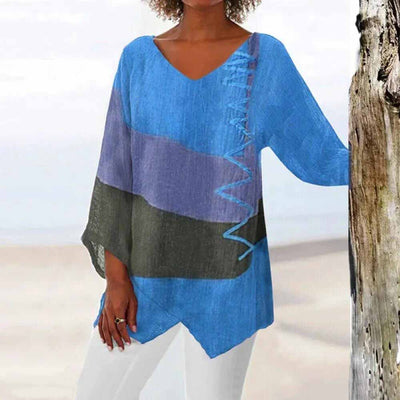 Tori Stylish V-Neck Top