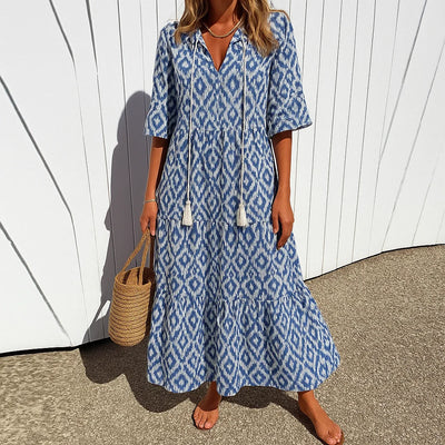 Sarah Boho Tummy Coverage Dress