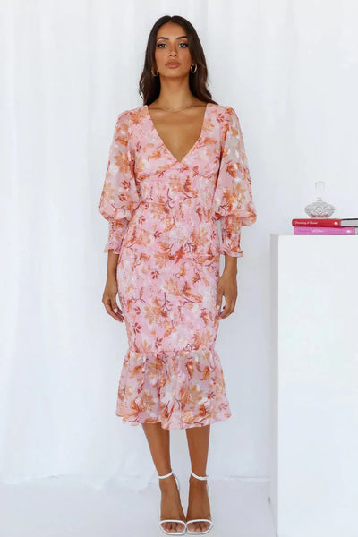 Millie Stunning Flower Dress